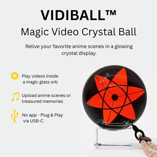 Crystal VidiBall™ – Customizable Video Glass Ball