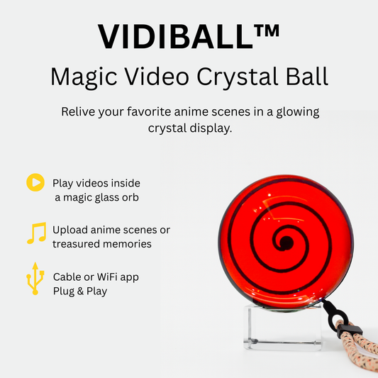 Crystal VidiBall™ – Customizable Video Glass Ball